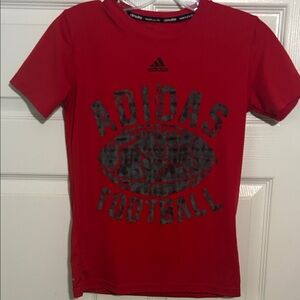 Adidas Kids Red Graphic Tee‎